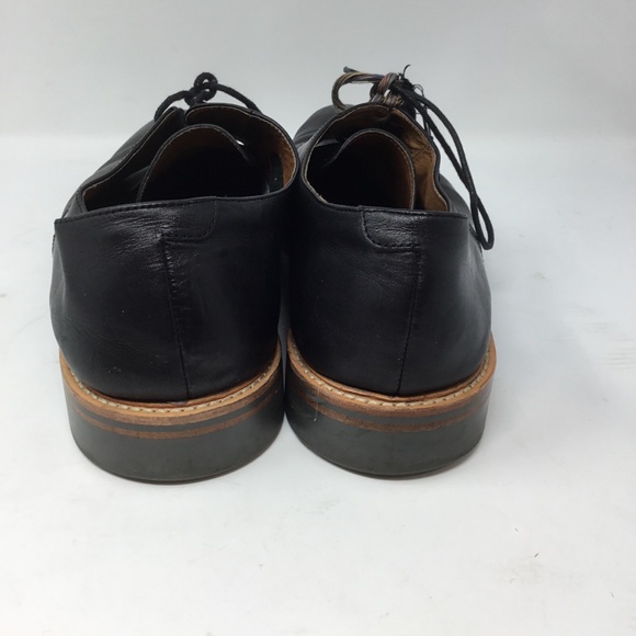 Gordon Rush Black Leather derbies oxfords - Picture 3 of 8